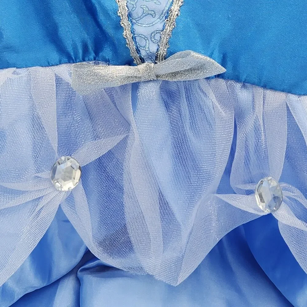 Disney Cinderella Costume Dress Sz 4-6X